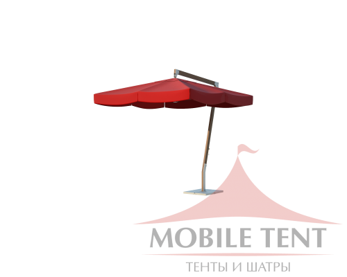 Зонт для кафе Premium Side 3х3 Схема 2