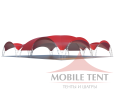 Арочный шатёр 25х20 — 500 м² Схема 3