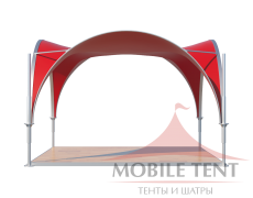 Арочный шатёр 5х5 — 25 м²(V) Схема 1